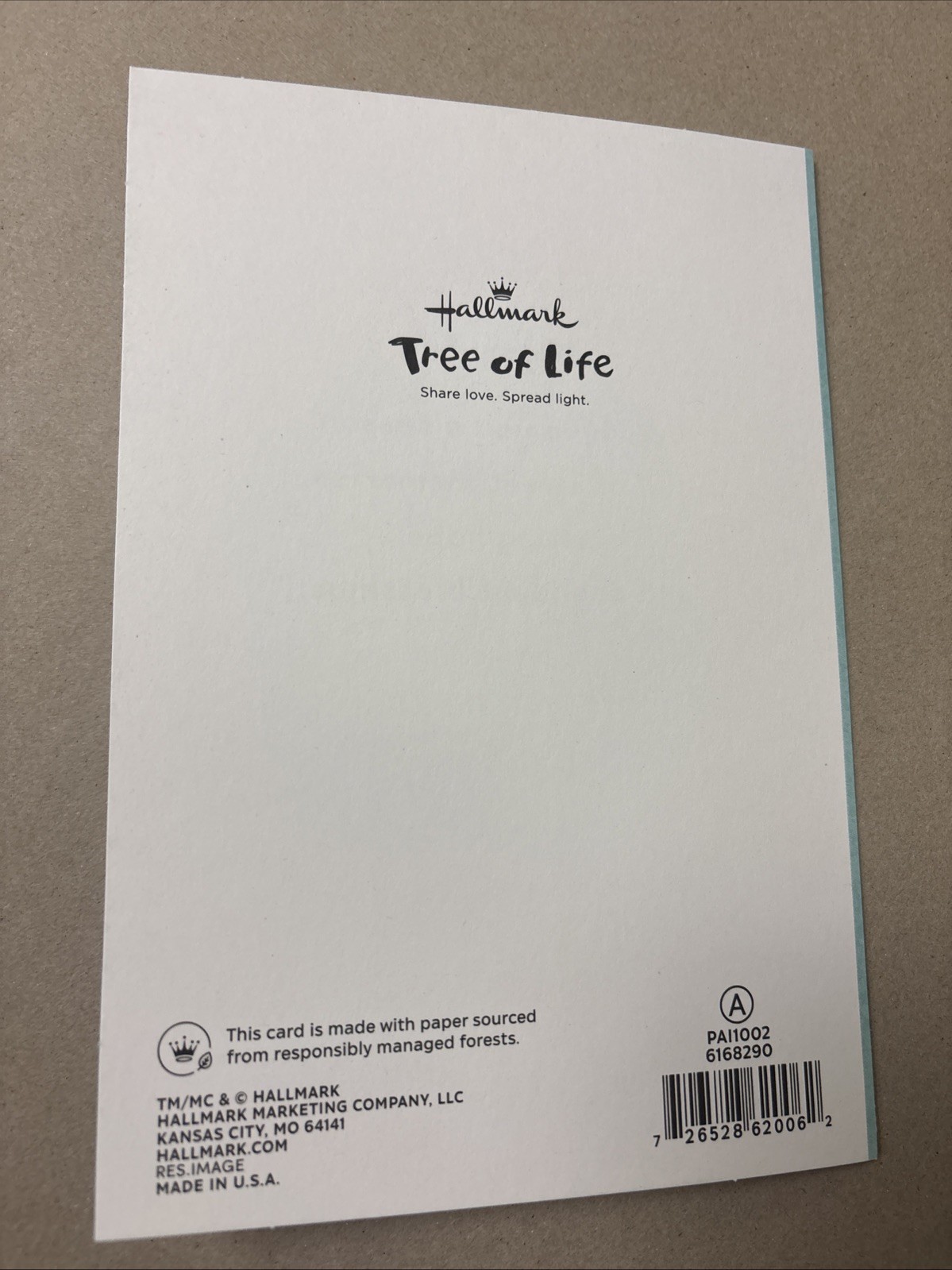 Happy Passover Abundant Blessings Sweet Memories 5”x7” Hallmark Greeting Card