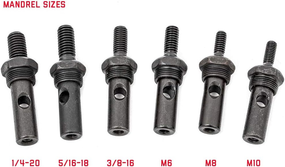 10-Piece Nutsert Tool Kit | Quick Change Mandrel Set - 10583