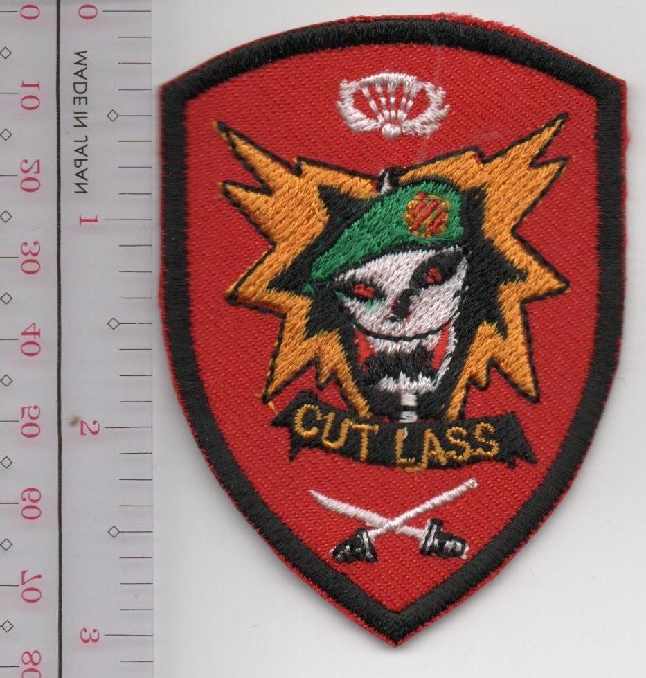 US Army  RT Cutlass Patch NO TARIFF