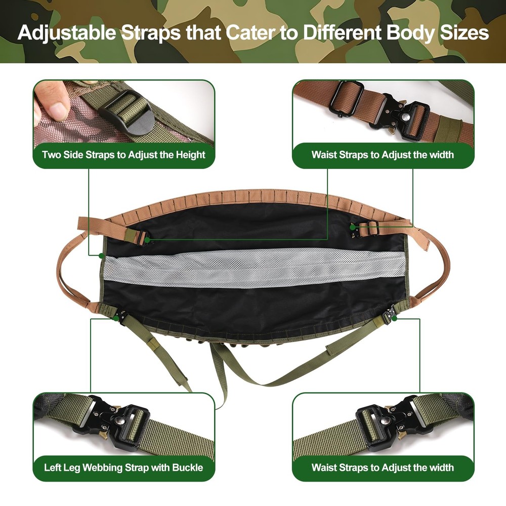 Hunting Saddle,Hammock Saddle Hunting,Comfortable Saddle Hunting System,Hammo...