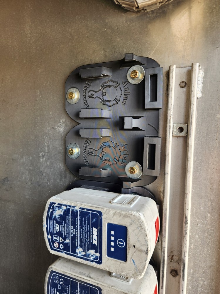 Atlas Rescue Single Battery Holder for Hurst E3 E Tool