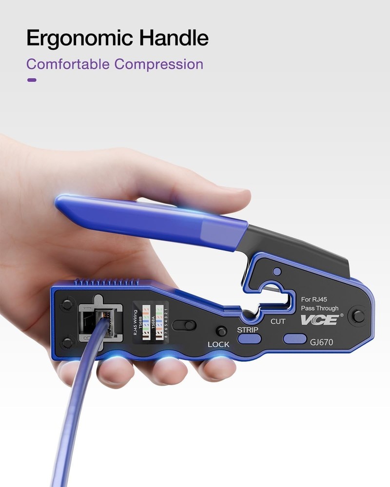 Professional Network Tool RJ45 Crimping Tool Network Cable Pliers