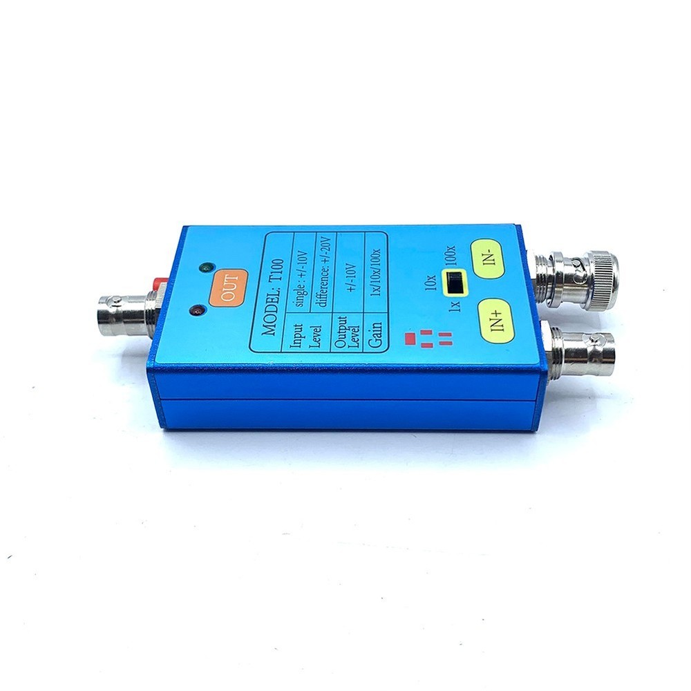 Battery Powered Differential Probe Single Ended Input Impedance Maintenance