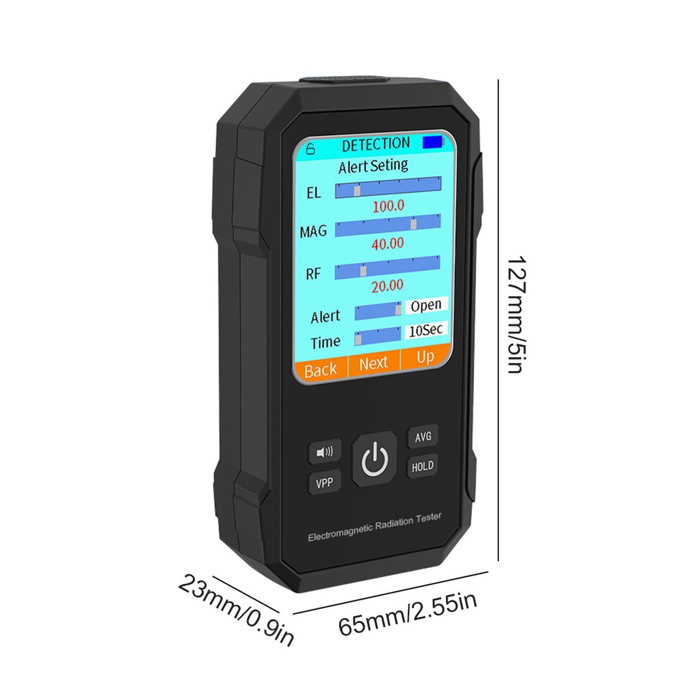 Electromagnetic Field Tester Digital Sensor Reader EMF Meter Radiation Detector