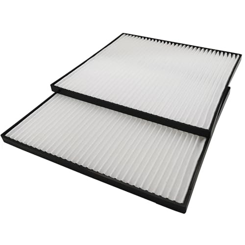 2pcs Cabin Air Filter Compatible with Kenworth 660 T680 T800 T880 Peterbilt