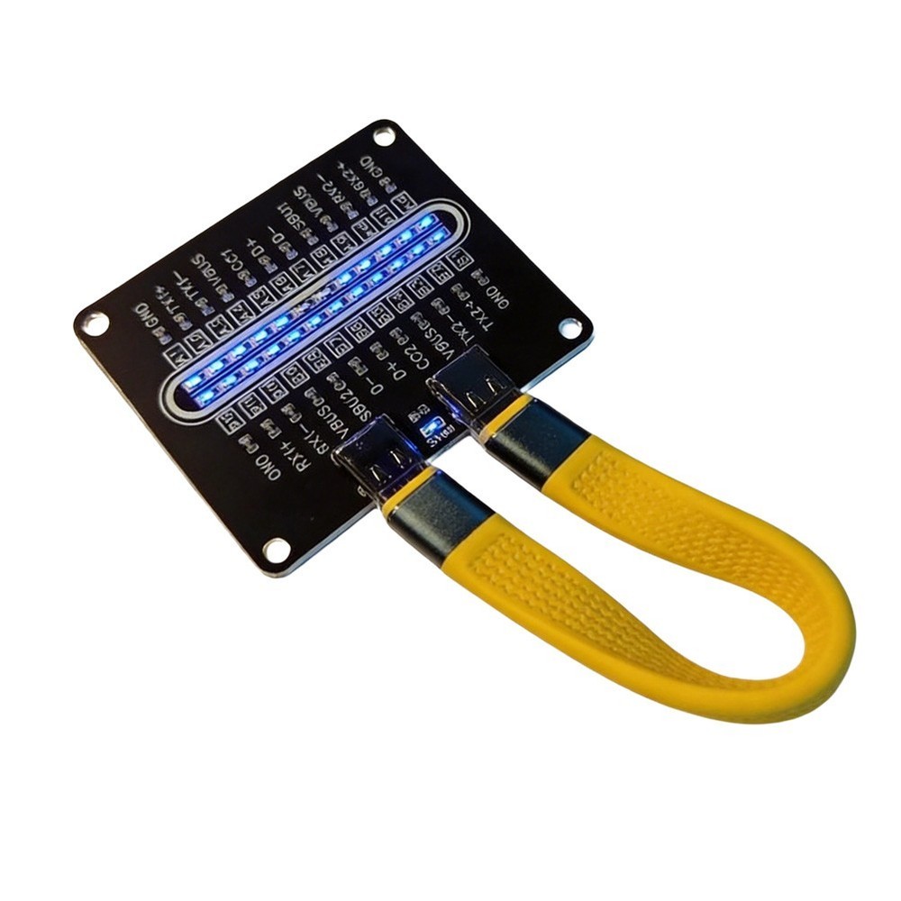 Type-C For data Cable Test Board Compatible with USB 3.0 Full Feature Cables