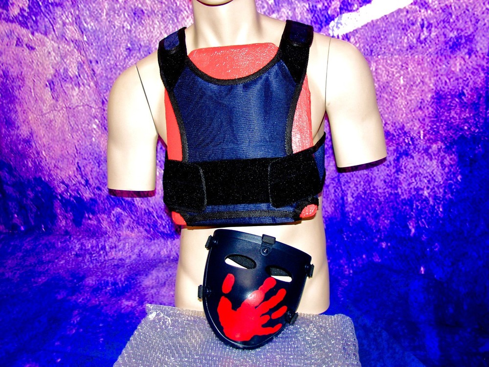 "Red Hand" Ballistic Face Mask Level 3A
