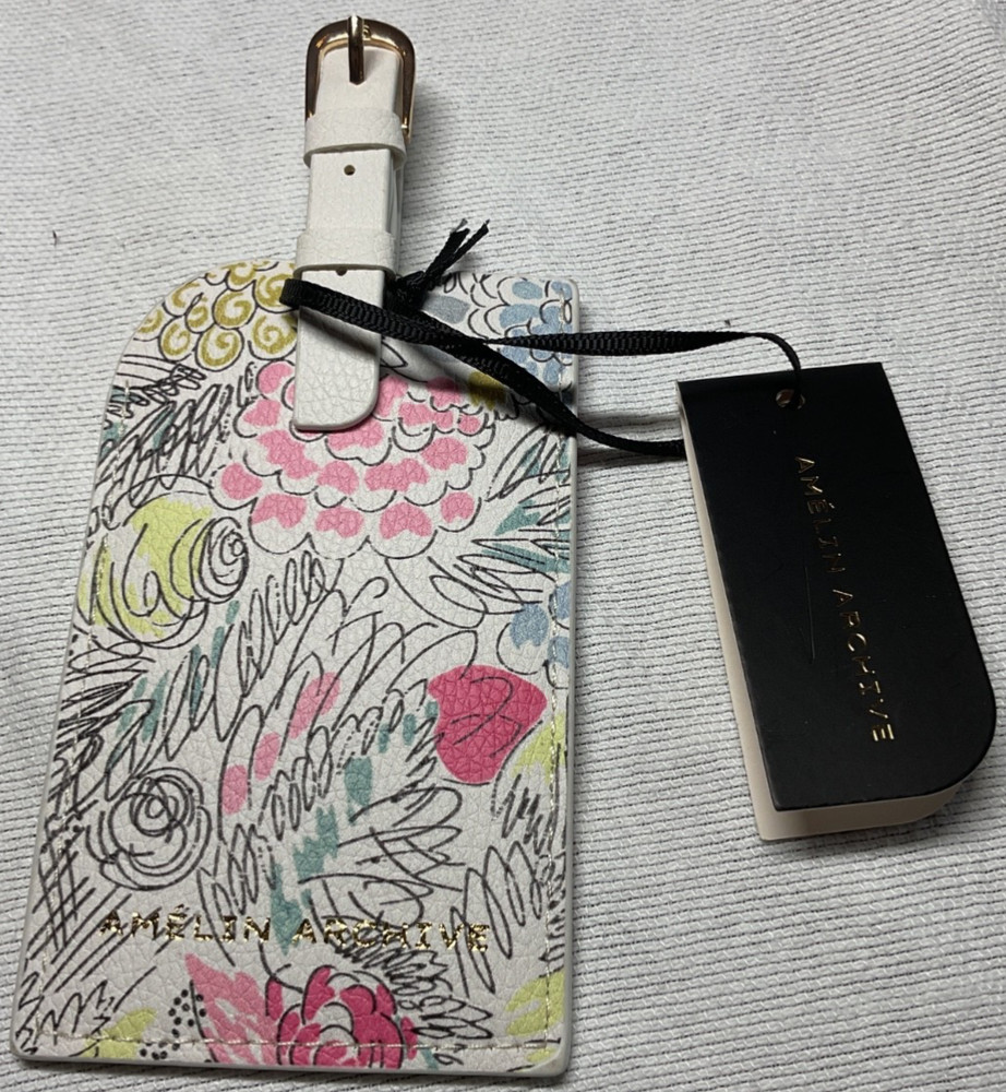 Amelin Archive Chagall Pattern LUGGAGE ID TAG NWT
