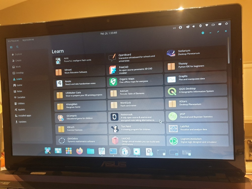Linux Pop OS V24.04 LTS, 64-bit, Bootable Live and Install USB Flash Drive