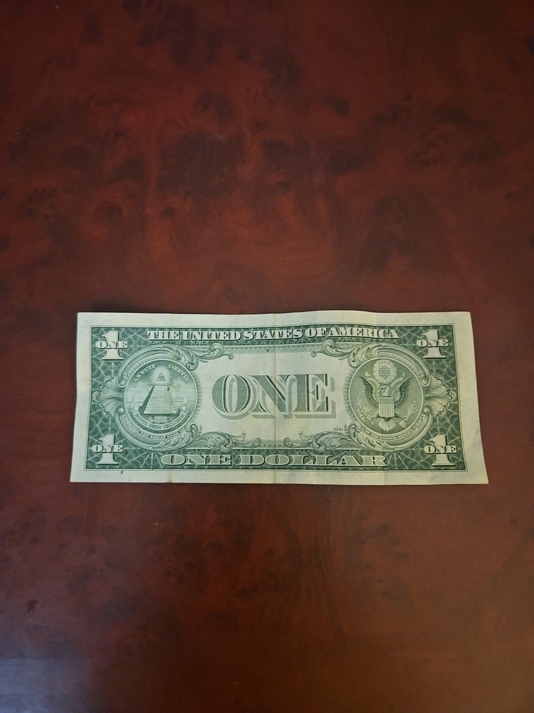 1935 G US One Dollar Bill Silver Certificate $1