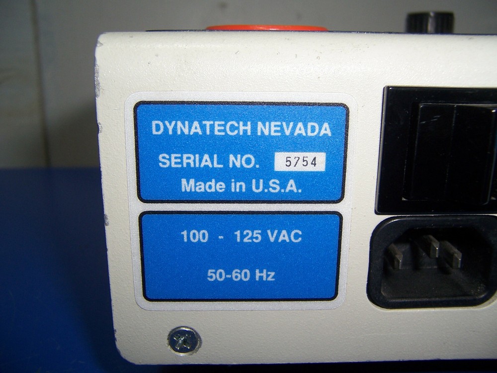 13512 dynatech 231d safety / ecg analyzer