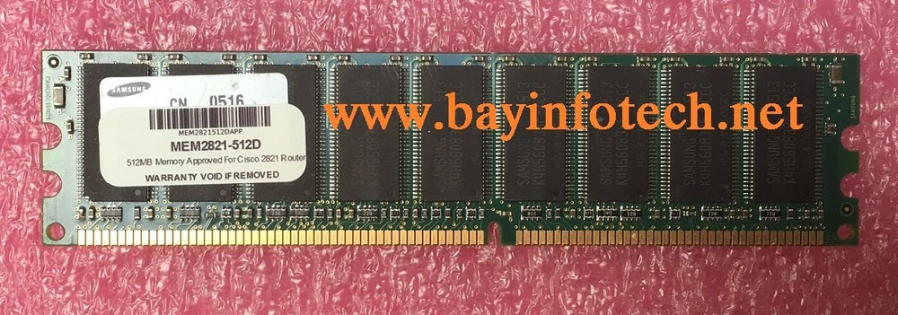 MEM2821-512D 512MB Memory Approved For Cisco 2821 Router