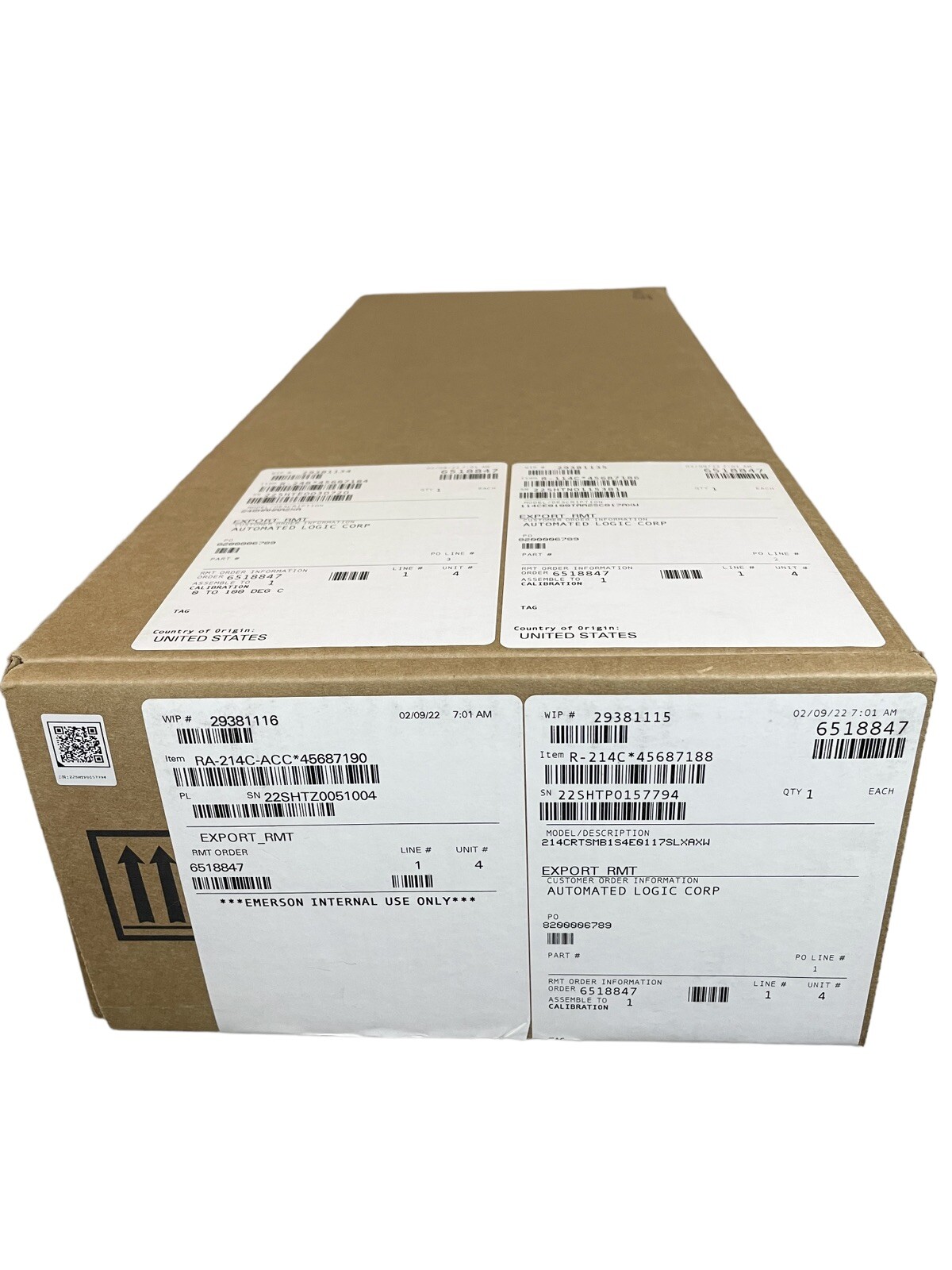 Rosemount 214C RTD Temperature Sensor 214CRTSMB1S4E0117SLXAXW