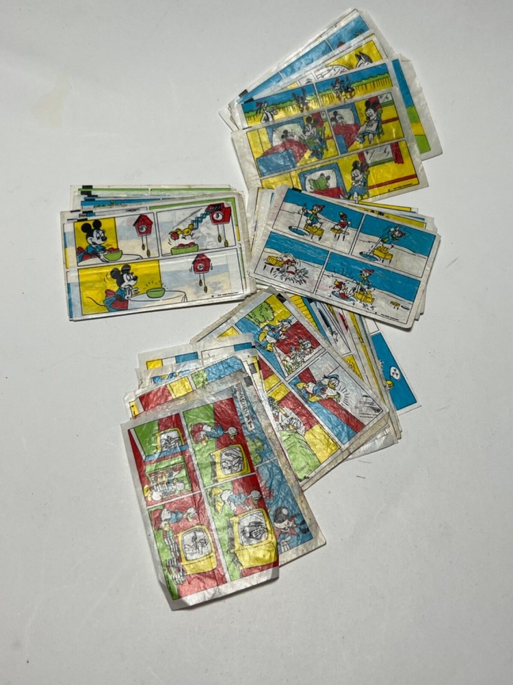 Donald Inserts from Chewing Gum 50 pieces Gum inserts