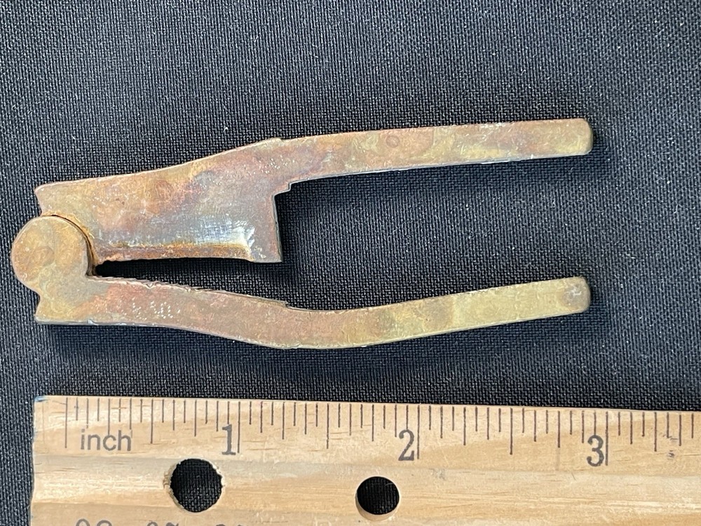 Vintage Middle Eastern Brass Mini Tool Set 1940s