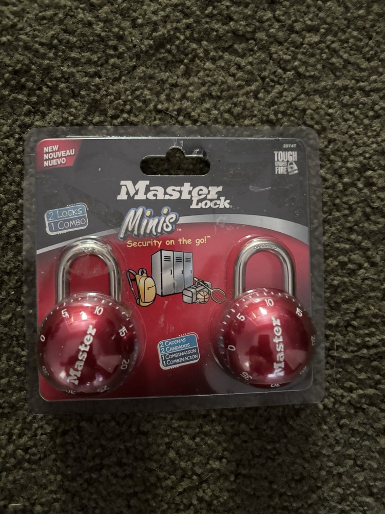 NEW master Lock Minis