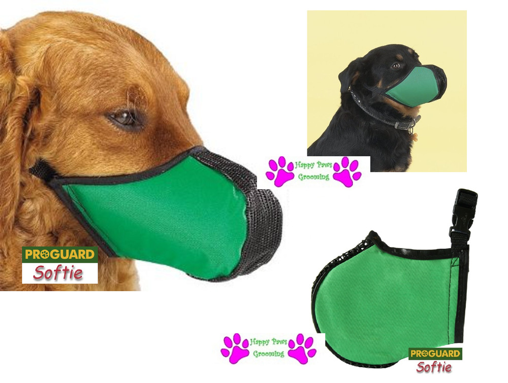 ProGuard L SOFTIE DOG MUZZLE Cocker/Springer Spaniel,Fox,Pit Bull Terrier,Beagle