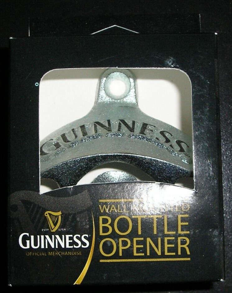 (20) Guinness Wall Mounted Bottle Openers