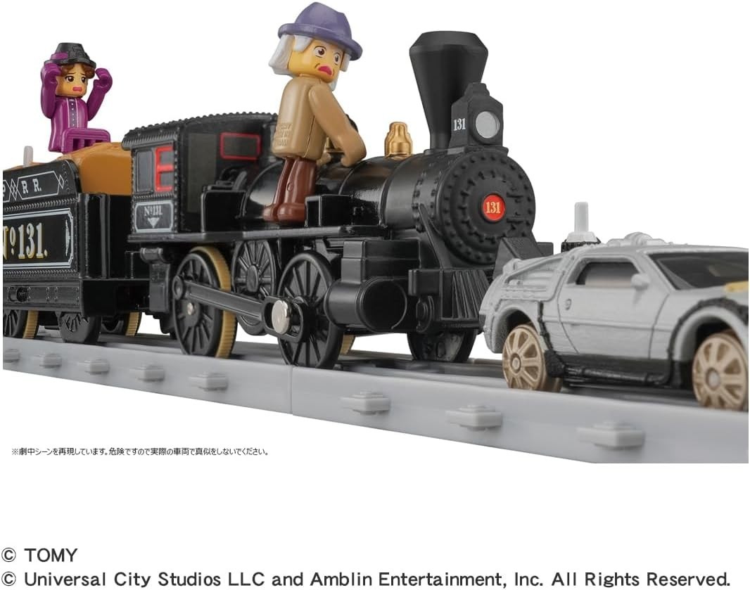 Takara Tomy Plarail Back to the Future Part 3 Steam Locomotive No. 131 NEW
