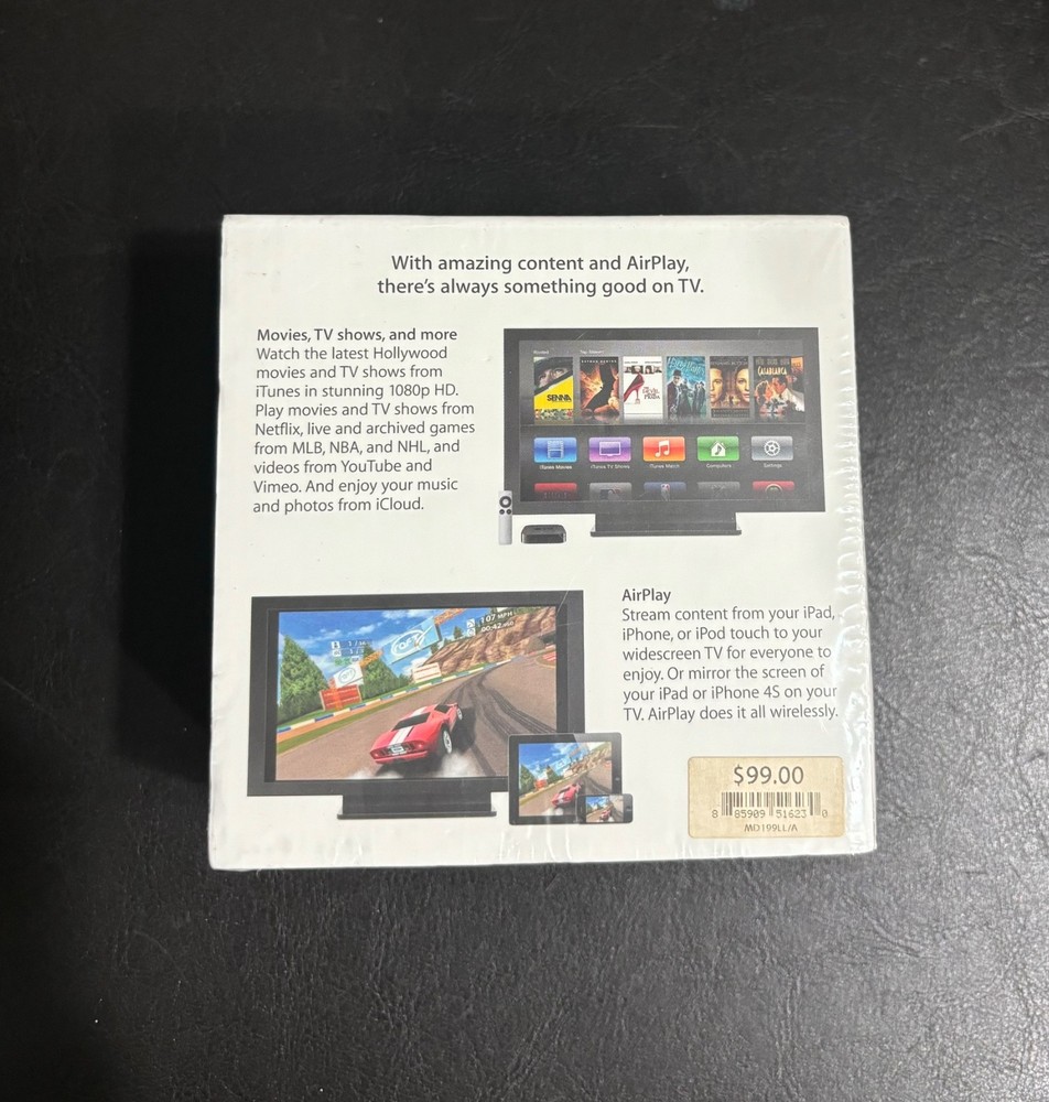 Apple TV 3rd Generation w/Remote Control - MD199LL/A - Model A1427