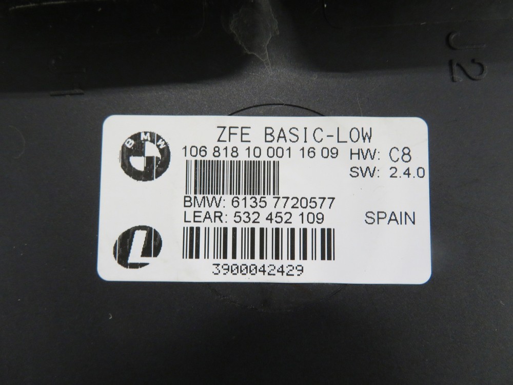 EB892 2009 BMW F800 ST CENTRAL CHASSIS BODY COMPUTER MODULE