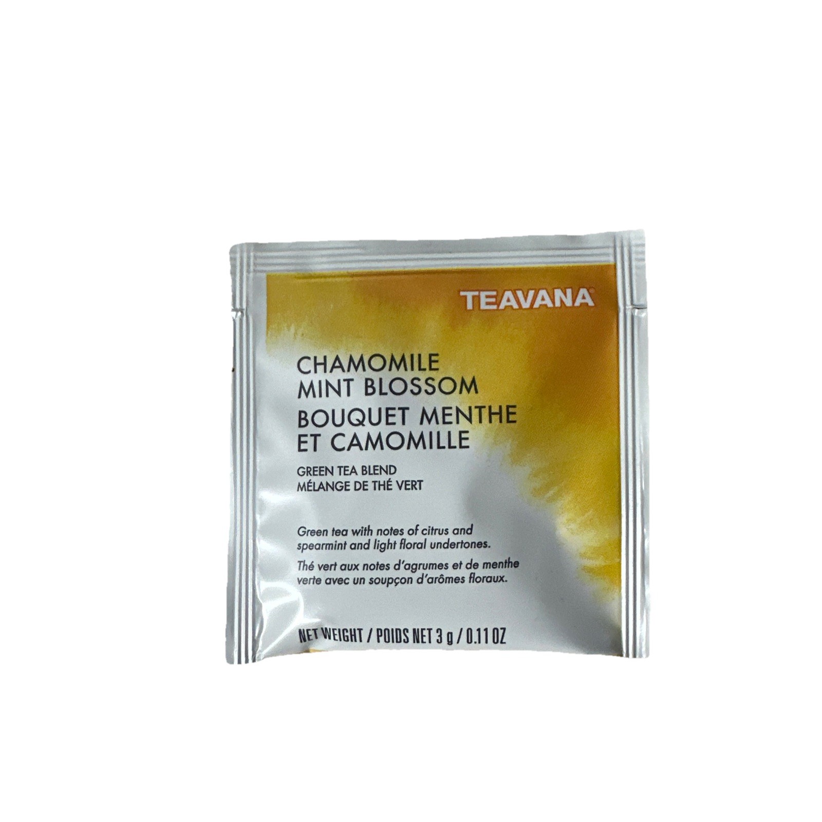 Starbucks Teavana Tea Sachets Chamomile Mint Blossom Herbal Pack of 15 Satchets