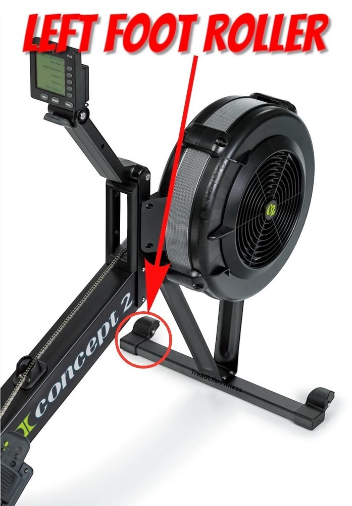 Concept 2 Rower Front Foot Casters for Model A, B, D, E replacement part cap