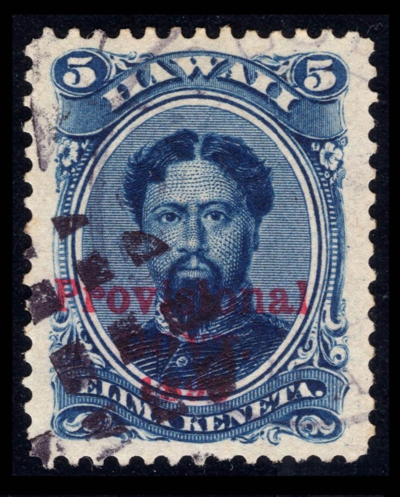 MOMEN: HAWAII US STAMPS #58 USED XF LOT #97687*