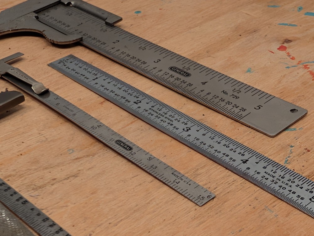 General Tools No.444 Depth Angle Gage No.16 Multi-Use Tool No.17 Protractor Rule
