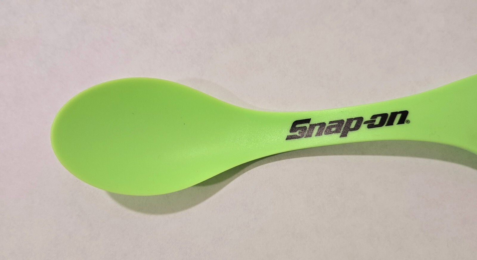 5X Snap On Tools Promo GREEN REUSABLE Plastic Spork Spoon Fork Knife Cutlery NEW
