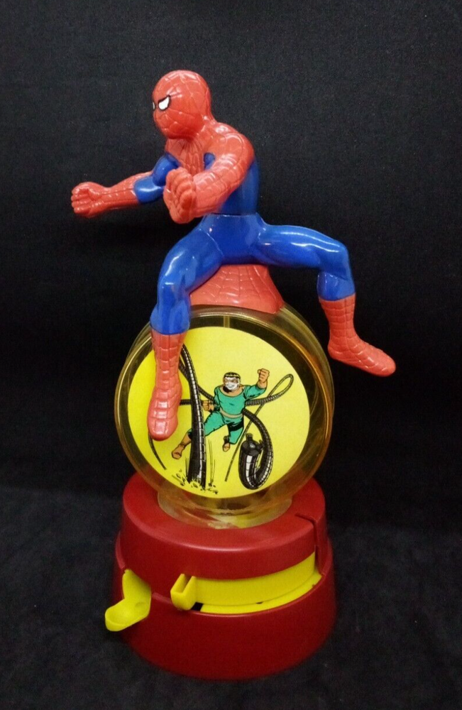 Spider-man Gumball Machine Vintage 1984 Missing Bottom