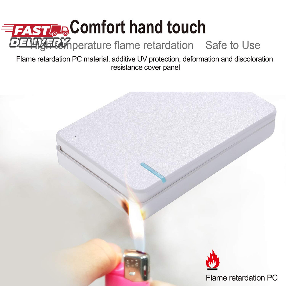 Thinkbee Wireless Light Switch Kit, No Wiring Mini Remote Switch, No Wifi Needed