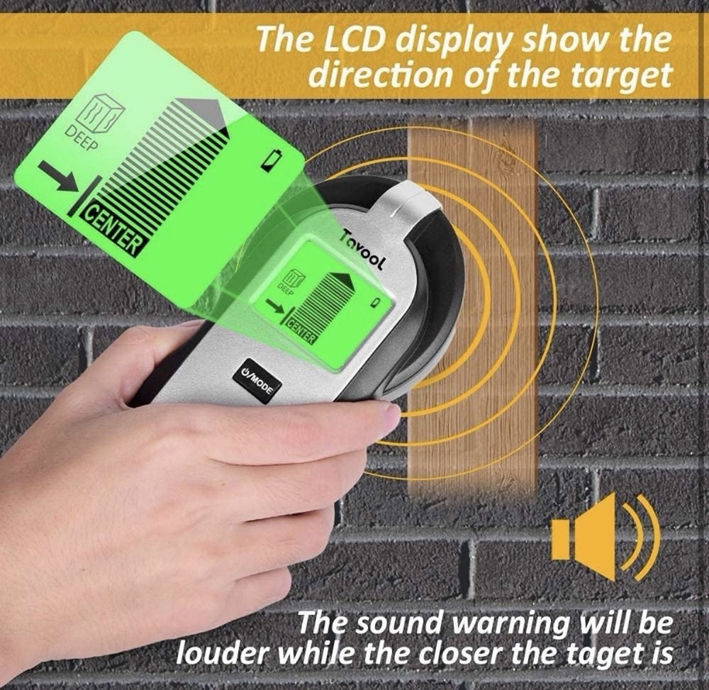 Stud Finder Sensor Wall Scanner - 4 in 1 Electronic Stud Sensor Beam Finders
