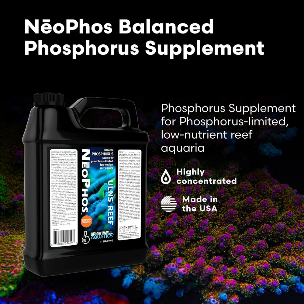 - Neophos - Balanced Phosphorus Source for Phosphorus-Limited, Low-Nutrient Reef