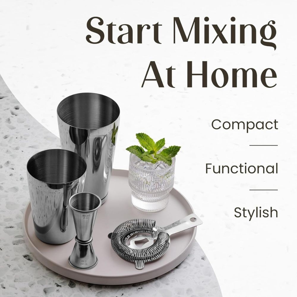 Mixology Cocktail Shaker Set