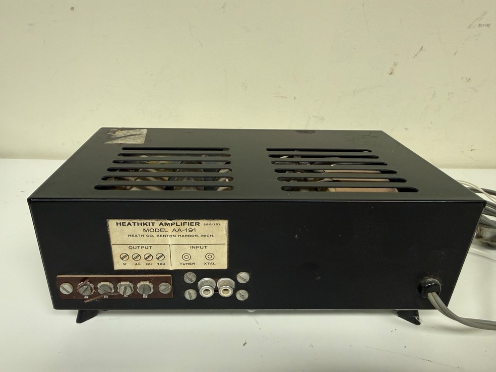 Vintage Heath Heathkit Amplifier Model AA-191 - UNTESTED