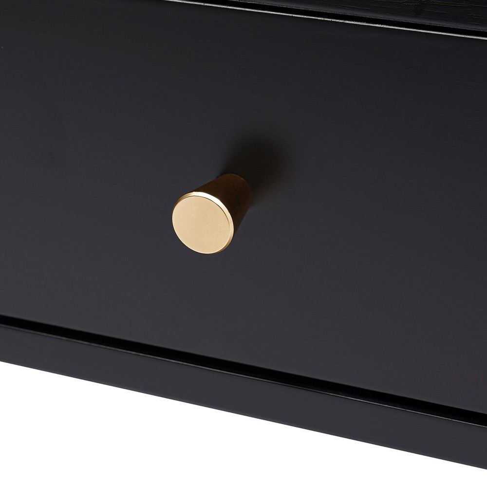 Modern Minimalist Rechargeable Multi-Functional Solid Wood Bedside Nightstands