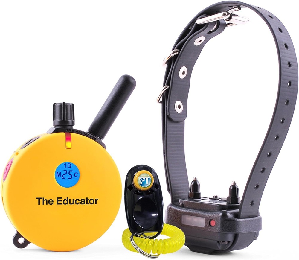 Educator ET-400 Remote Dog Training Collar Yellow by E-Collar Technologies