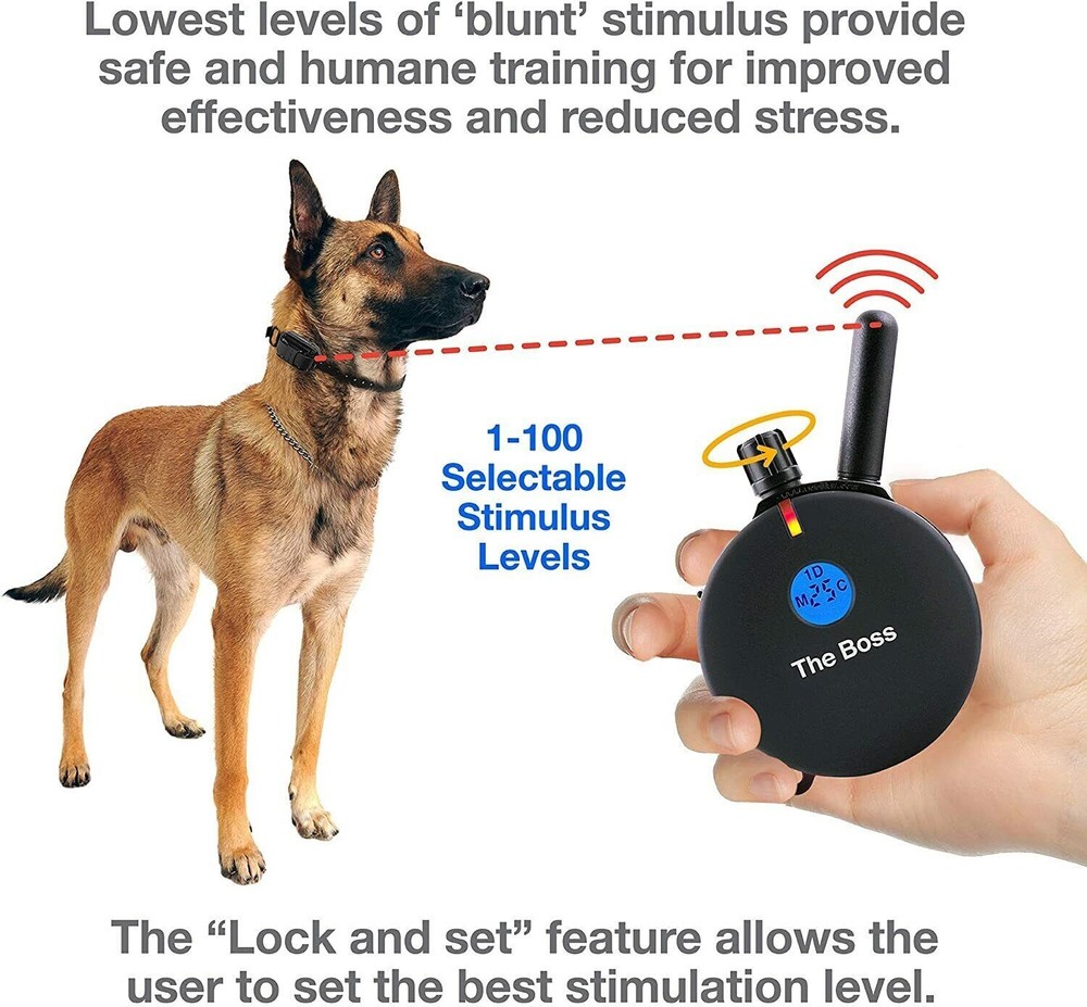 E-Collar Technologies ET-800 "THE BOSS" Replacement TRANSMITTER Free CLICKER!