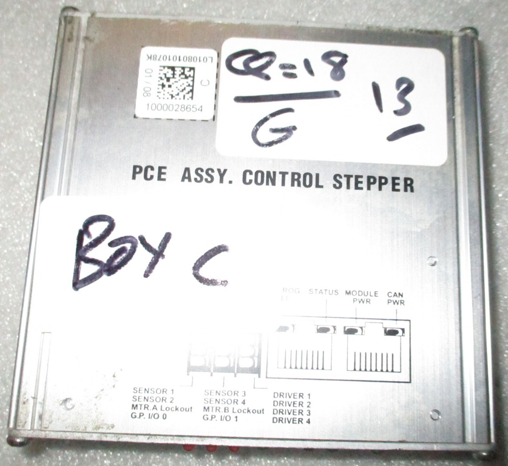SIEMENS 1000029670 PCE ASSEMBLY CONTROL STEPPER MOTOR MODULE