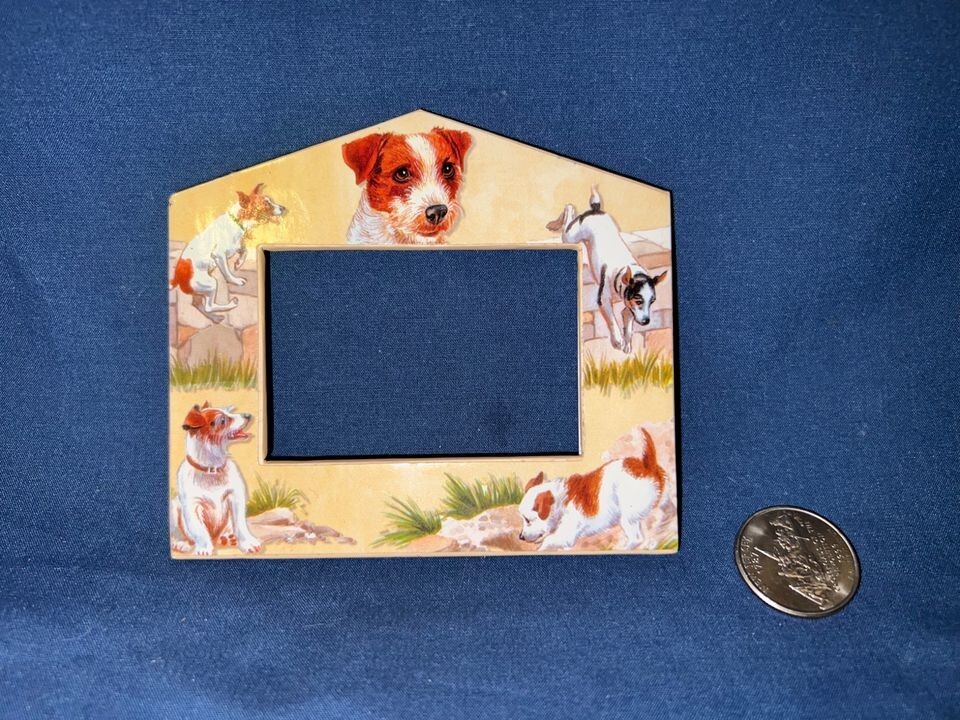 Jack Russell Terrier Frame Magnet