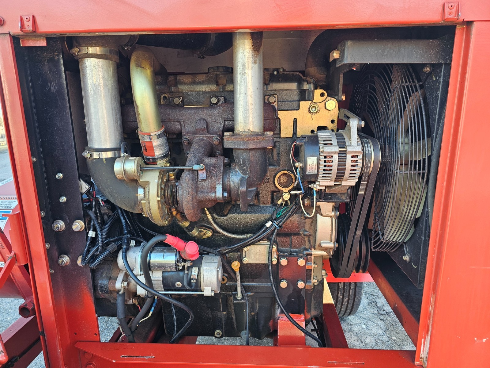 Morbark Beever M12R 367 Hours Auto Feed Perkins Turbo Diesel 12" Wood Chipper