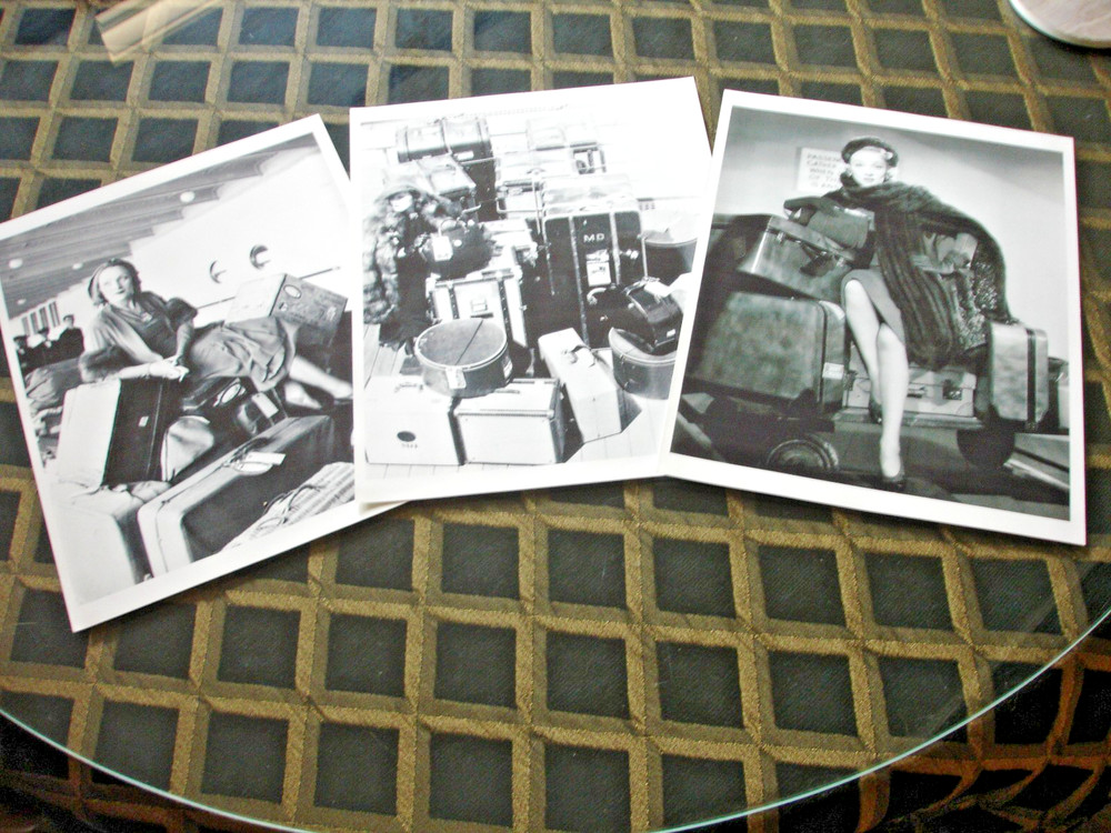 Marlene Dietrich Luggage