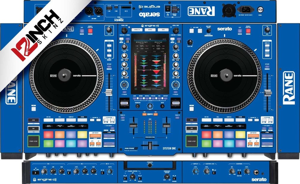 Rane System One Skin - Blue