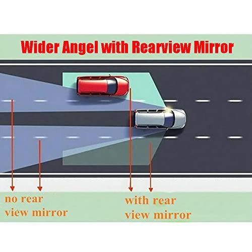Universal Car Blind Spot Mirror, Wide Angle Side Mirror, Adjustable Right