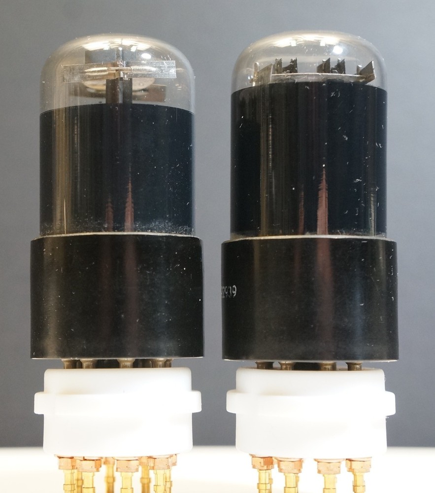 MATCHED NOS TUNGSOL ROUND PLATE 12SN7GT PAIR - Hickok & FULL PERFORMANCE Testing