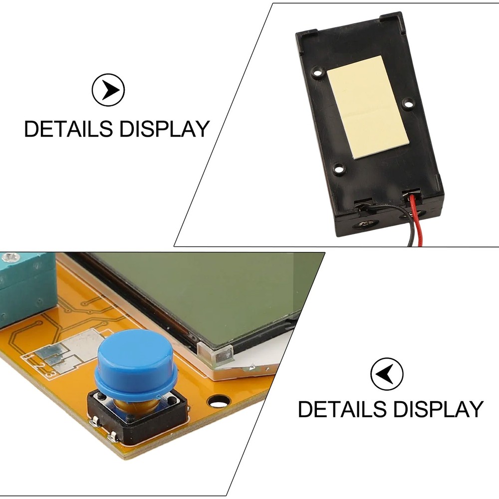 LCD Display LCRT4 Transistor Tester for Resistance Capacitance Diode and Triode