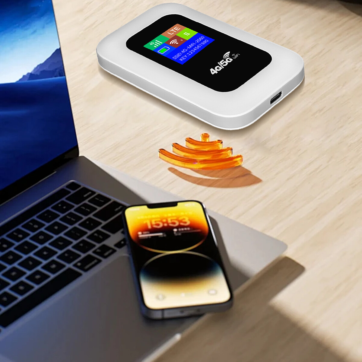 UNLOCKED Mobile Wifi 5G 4G SMART WIFI BOX Portable Modem Mifi Hotspot 150Mbps