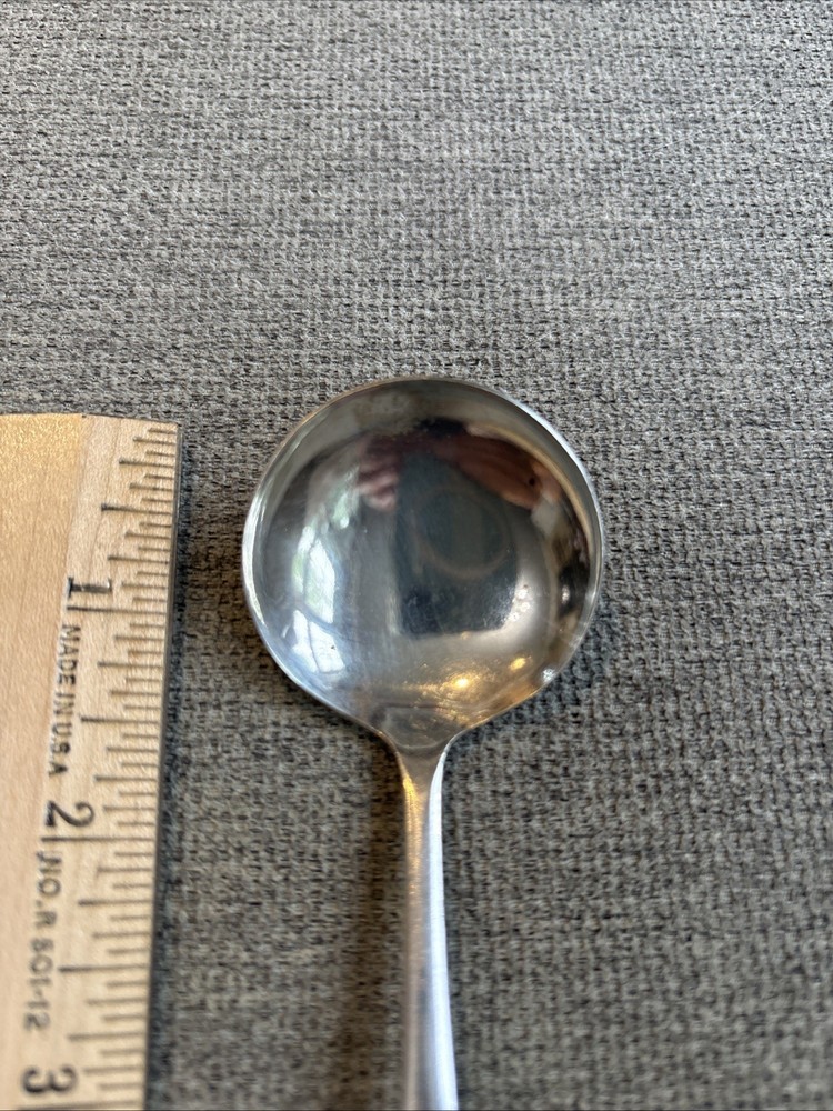 Vintage Small Cream Ladle 4.75” Silver Plate Made in England