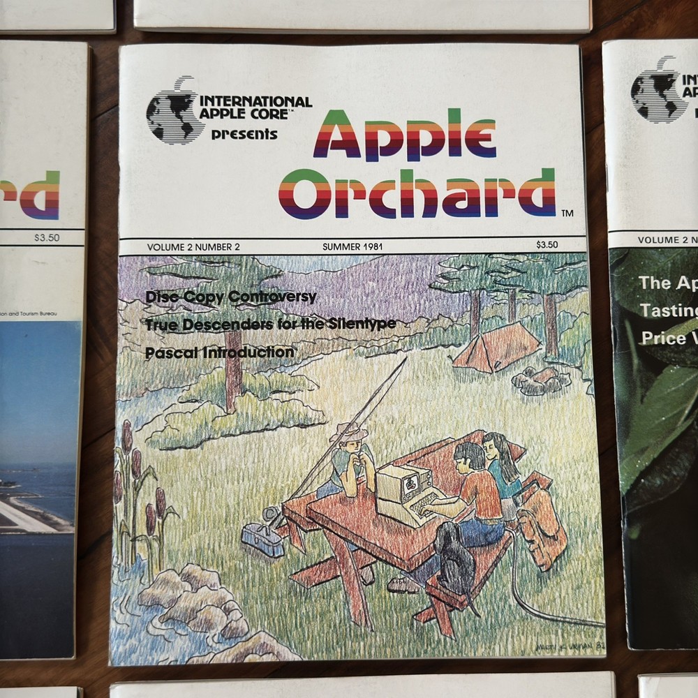 Apple Orchard Magazine Computer 9 issues 1980-1982